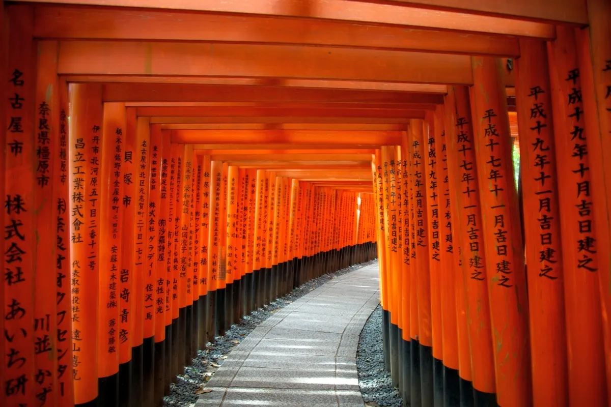 Fushimi Inari Shrine gates
