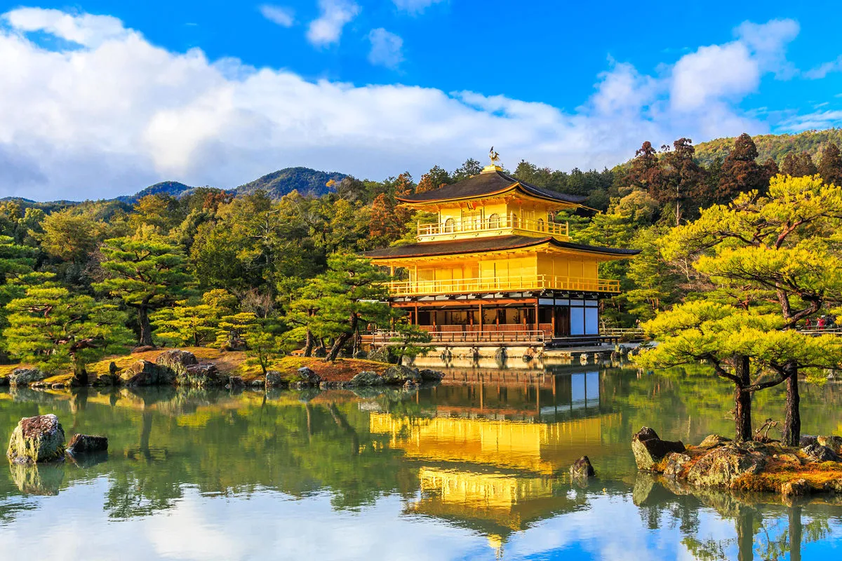 Golden Pavilion in Kyoto